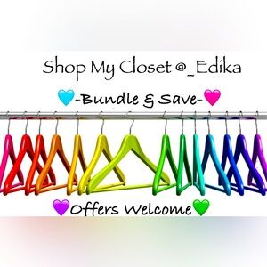 Hello, thanks for visiting my closet! Bundle & Save